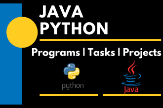 do your java and python projects