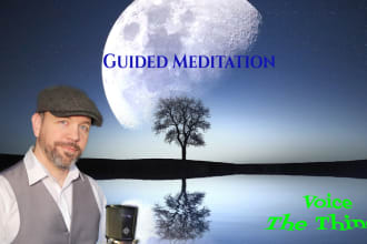 record a voice over for guided meditation or hypnosis