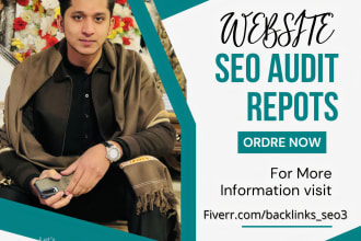 do a detailed SEO audit report of your website