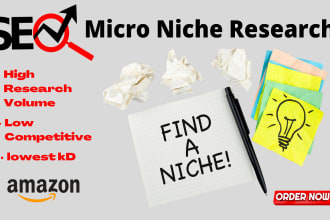 do best micro niche research  for amazon affiliate