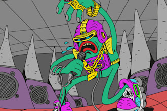 draw your ideas using my art style