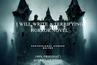 write a dark thriller or horror fiction for ebooks