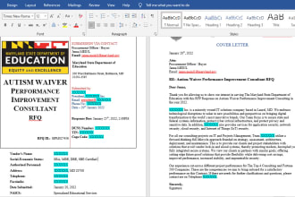 search document respond to US county state and federal government contracts