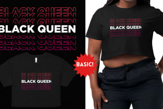 create custom african american tshirt design for your business
