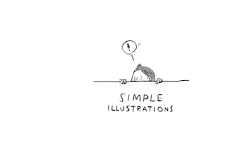 draw simple illustration for your blog, website, article