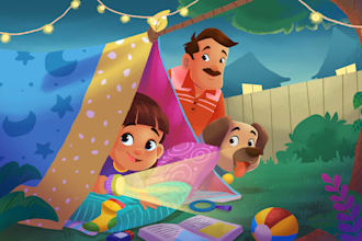 draw children story book illustration and book cover design