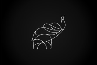 design line art logo for you