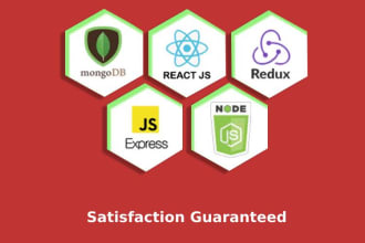 create a website in node, express, mongodb, react with redux