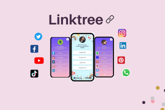 create and set up attractive linktree  page