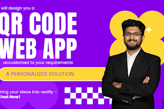 develop a custom qr code web application for your business