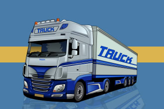 draw vector art cartoon of your car or any vehicle