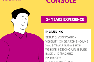 setup google search console for your website