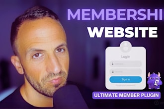 setup ultimate member membership website