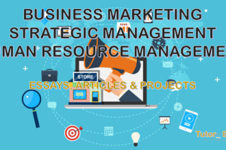 do strategic management, supply chain, human resources, and marketing research