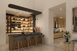 do unique interior in 3ds max