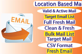 make niche targeted active email list for email marketing