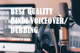 do best quality voice over in hindi