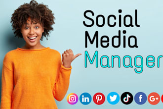 be your social media manager