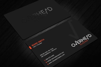 do professional luxury minimalist business card design
