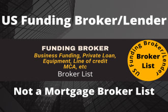 get you mca business loan brokers or lender leads