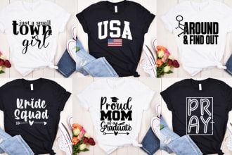 do trendy typography t shirt design and graphic t shirt