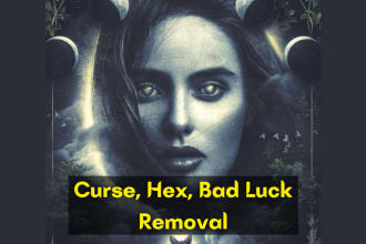 cast powerful hex curse removal and protection spell