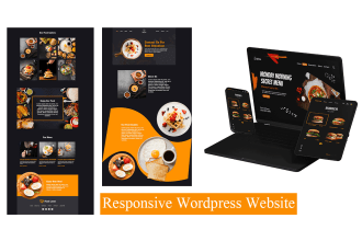 build business bakery fast food and restaurant website with online ordering