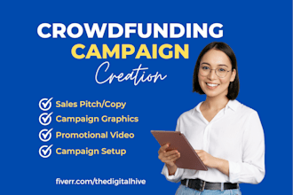 create effective kickstarter, indiegogo, gofundme crowdfunding campaign