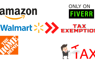 do tax exemption of amazon, walmart and home depot