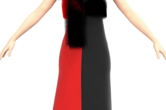 design 3d fashion clothings rendered on clo 3d