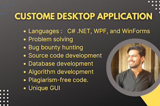 develop c sharp dot net desktop apps with winforms wpf