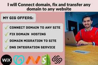 connect domain, fix and transfer any domain to any website