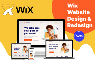 wix website design, wix redesign or wix online store