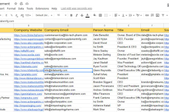 search any market,company,email,website,address,phone number
