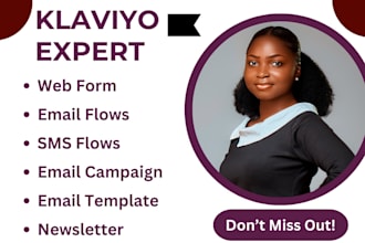 setup klaviyo shopify flows, klaviyo newsletter, klaviyo deliverability expert