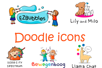 design hand drawn vector icons