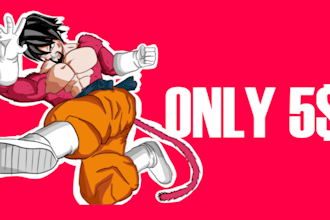 draw you in dragon ball z style