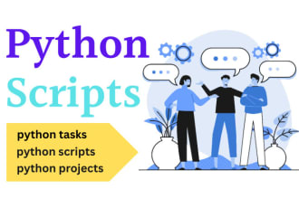 code python tasks, scripts and projects