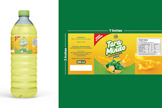 design your product packaging and label