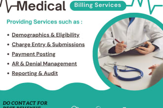 do medical billing ar followup denials management and credentialing