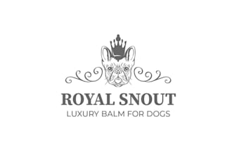 design a trendy logo for luxury dog product