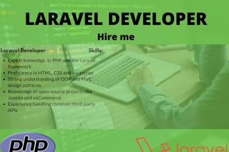 do your website backend in php laravel with in 2 days