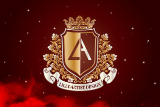 do luxury heraldic vintage shield coat of arms logo