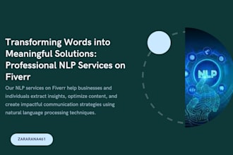 build any natural language processing model using advanced techniques