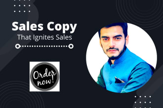 do professional copywriting for sales copy