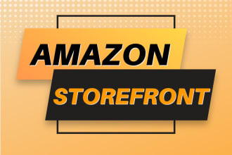 create attractive amazon storefront, brand store or store front for your product