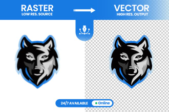 vectorise your logo, recreate, redraw, vectorize your image