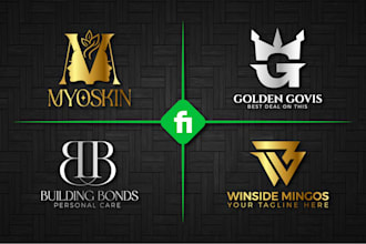 do luxury vectorized monogram and text initial letter clothing logo makers
