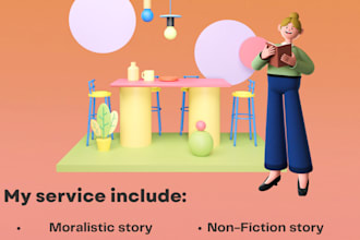 be writing short stories for children