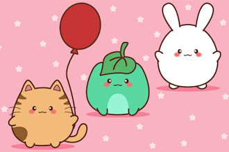 make the cutest kawaii chibi of anything you want